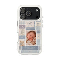 Personalized Baby Photo Phone Case – Baby Blue