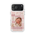 Personalized Baby Photo Phone Case – Baby Pink